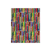 Load image into Gallery viewer, Rainbow Bricks Crushed Velvet Blanket