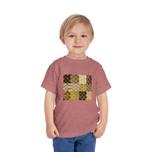 Load image into Gallery viewer, Toddler Neutrals Checkerland T-Shirt