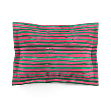 Load image into Gallery viewer, Saltwater Taffy Stripe Microfiber Pillow Sham