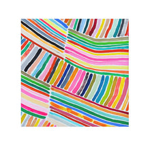 Load image into Gallery viewer, Super Rainbow Stripe Face Towel
