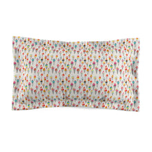 Load image into Gallery viewer, Mini Ice Cream Cones Microfiber Pillow Sham