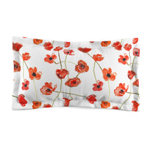 Load image into Gallery viewer, California Poppy Microfiber Pillow Sham