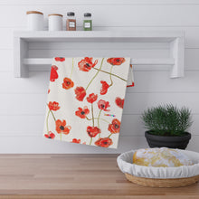 Load image into Gallery viewer, California Poppies Cotton Tea Towel