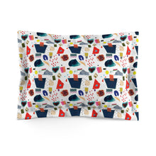 Load image into Gallery viewer, Art Collage Microfiber Pillow Sham