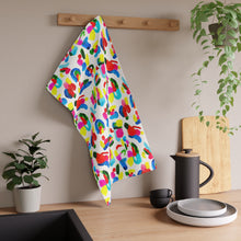Load image into Gallery viewer, Infinite Candies Watercolor Tea Towel