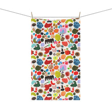 Load image into Gallery viewer, Blob Party Cotton Tea Towel