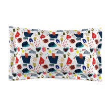 Load image into Gallery viewer, Art Collage Microfiber Pillow Sham