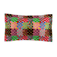 Load image into Gallery viewer, Checkerland Microfiber Pillow Sham