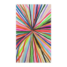 Load image into Gallery viewer, Rainbow Rays Tea Towel