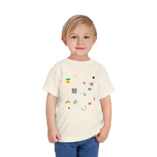 Load image into Gallery viewer, Toddler Blob Party Fragments 01 T-Shirt
