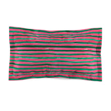 Load image into Gallery viewer, Saltwater Taffy Stripe Microfiber Pillow Sham