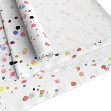 Load image into Gallery viewer, More Parties Rainbow Watercolor Confetti Table Runner