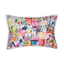 Load image into Gallery viewer, Conversation Starter Lumbar Pillow