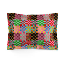 Load image into Gallery viewer, Checkerland Microfiber Pillow Sham