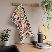 Load image into Gallery viewer, Blob Party Cotton Tea Towel