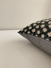 Load image into Gallery viewer, Double-Sided Pattern + Striped Throw Pillows