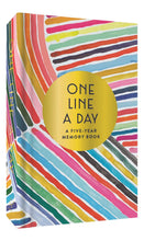 Load image into Gallery viewer, Rainbow One Line a Day Journal : A Five-Year Memory Book
