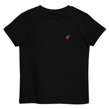 Load image into Gallery viewer, Strawberry Organic Cotton Kids T-Shirt