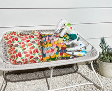 Load image into Gallery viewer, Classic Comb Pillow in Rainbow Sketch