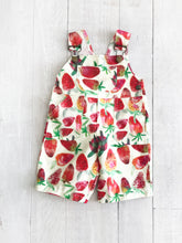 Load image into Gallery viewer, Strawberry Overalls