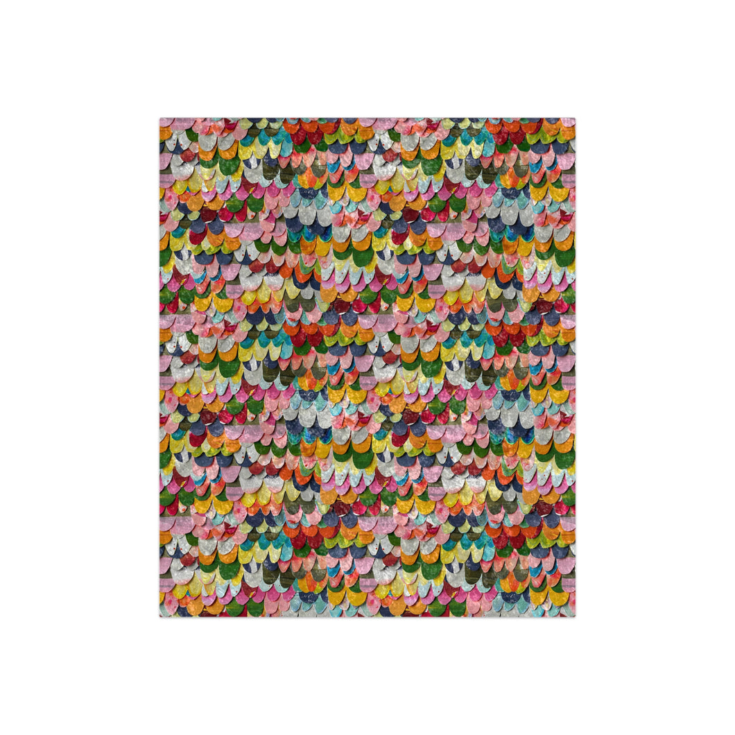 Creature Crushed Velvet Blanket