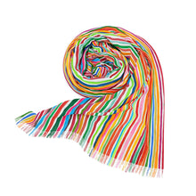 Load image into Gallery viewer, Popsicle Stripe Lightweight Scarf
