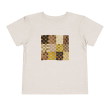 Load image into Gallery viewer, Toddler Neutrals Checkerland T-Shirt
