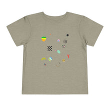 Load image into Gallery viewer, Toddler Blob Party Fragments 01 T-Shirt
