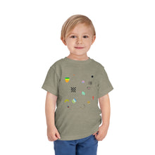 Load image into Gallery viewer, Toddler Blob Party Fragments 01 T-Shirt
