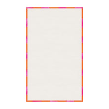 Load image into Gallery viewer, Grapefruit Checkerboard Cotton Tea Towel
