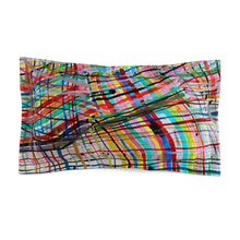 Load image into Gallery viewer, Freehand Madras Plaid Microfiber Pillow Sham
