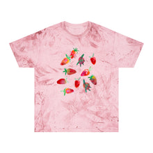 Load image into Gallery viewer, Juicy Strawberry Stonewashed T-Shirt  - Adult Sizes

