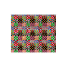 Load image into Gallery viewer, Checkerland Crushed Velvet Blanket
