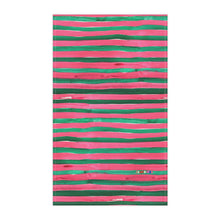 Load image into Gallery viewer, Saltwater Taffy Stripe Cotton Tea Towel
