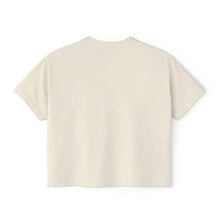 Load image into Gallery viewer, Women's Boxy Crop Paint Chips Tee
