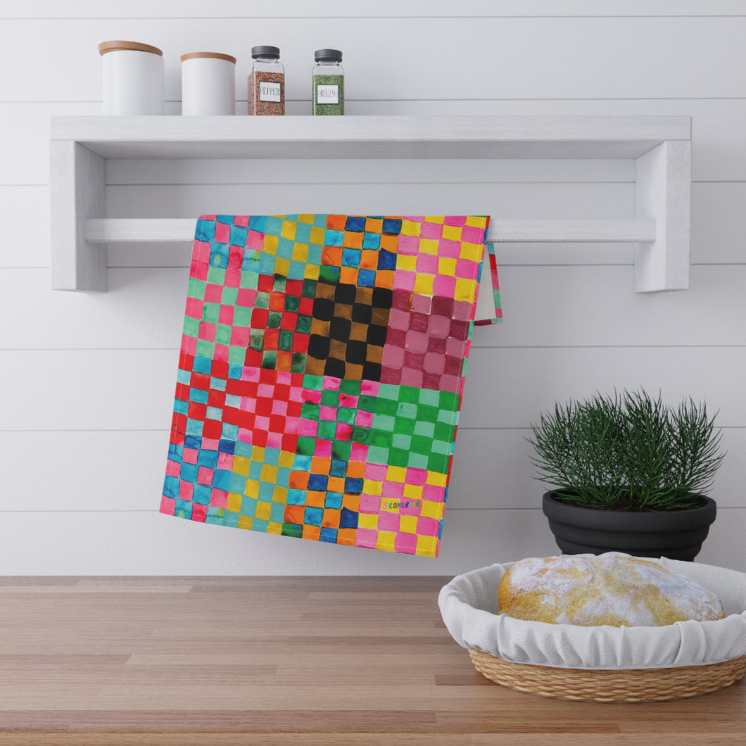 Checkerland Cotton Tea Towel