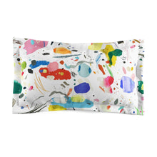 Load image into Gallery viewer, Sketch Microfiber Pillow Sham
