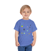 Load image into Gallery viewer, Toddler Blob Party Fragments 01 T-Shirt
