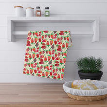 Load image into Gallery viewer, Strawberry Cotton Tea Towel
