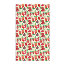 Load image into Gallery viewer, Strawberry Cotton Tea Towel
