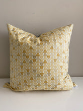 Load image into Gallery viewer, Double-Sided Pattern + Striped Throw Pillows
