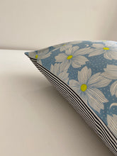 Load image into Gallery viewer, Double-Sided Pattern + Striped Throw Pillows
