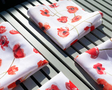 Load image into Gallery viewer, California Poppies Broadcloth Napkin Set
