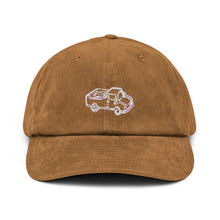 Load image into Gallery viewer, Truck Embroidered Corduroy hat
