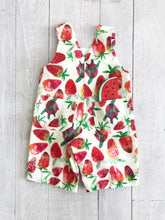 Load image into Gallery viewer, Strawberry Overalls
